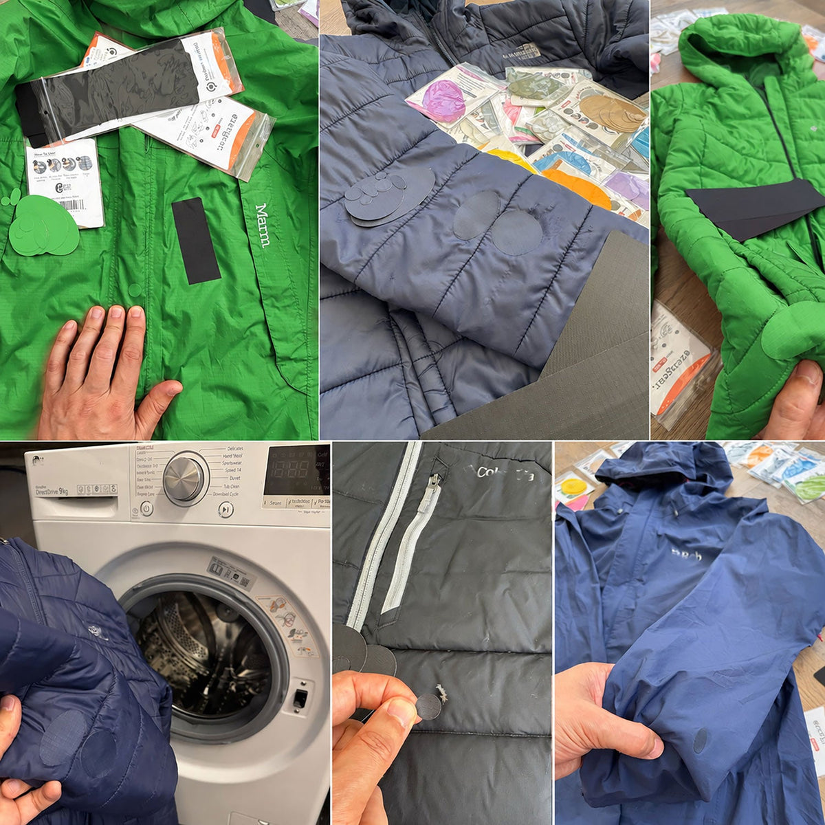 Self-Adhesive Puffer Jacket Repair Patches (30+ Colours) - aZengear