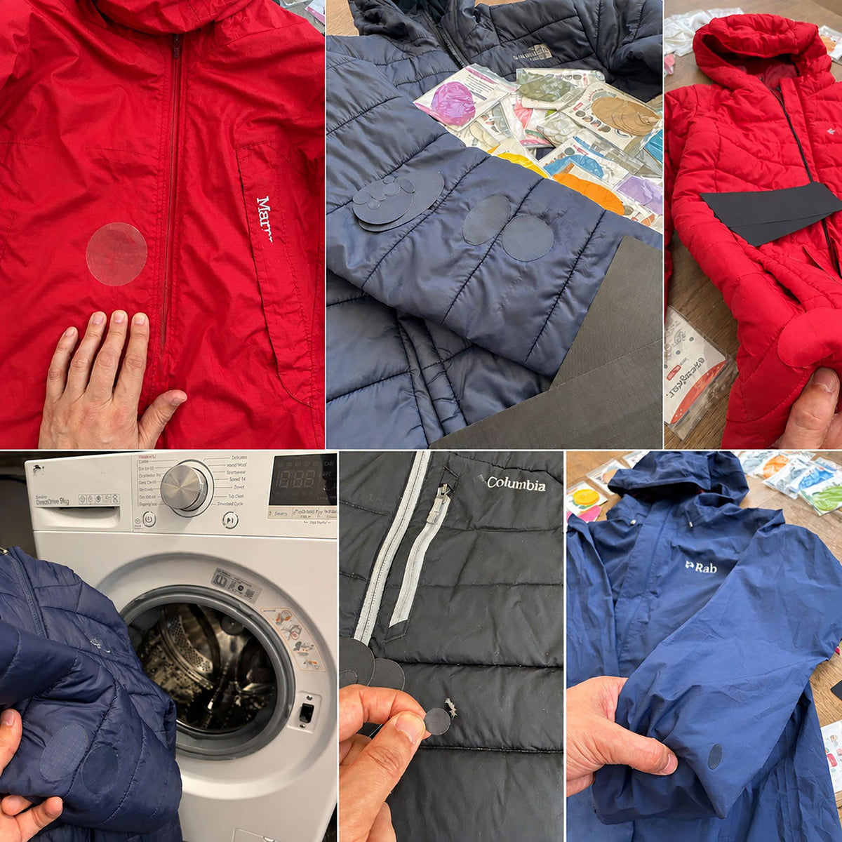 Self-Adhesive Puffer Jacket Repair Patches (30+ Colours) - aZengear