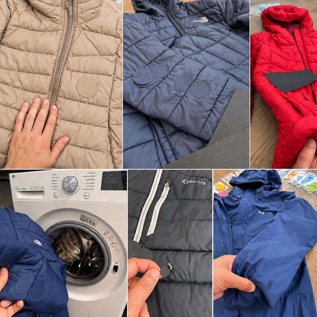 Self-Adhesive Puffer Jacket Repair Patches (30+ Colours) - aZengear