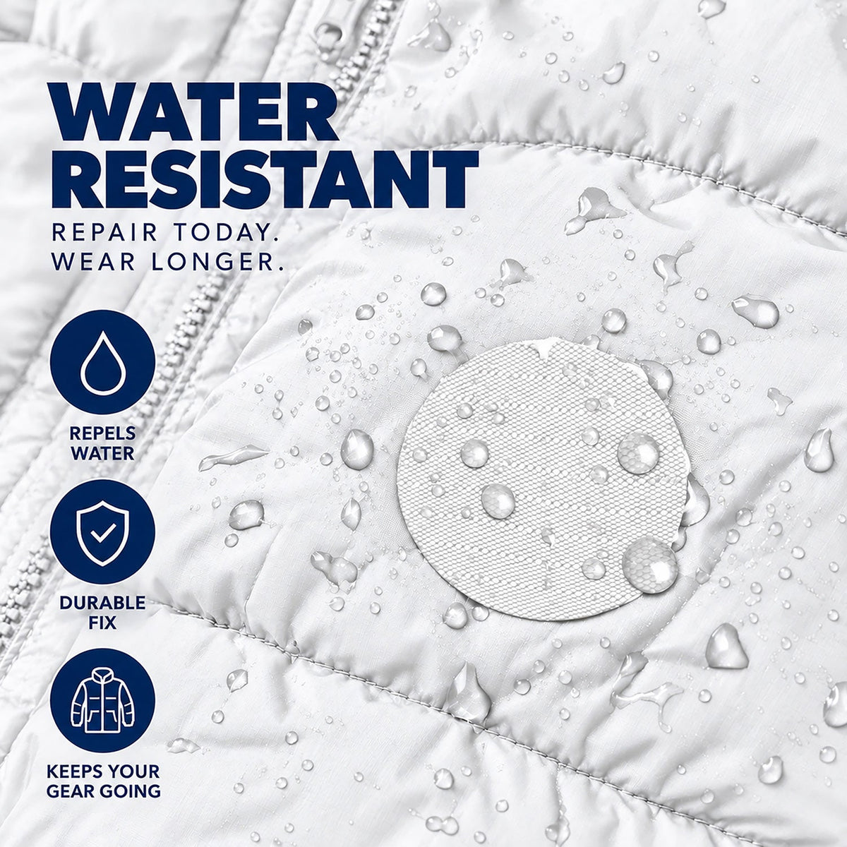 Self-Adhesive Puffer Jacket Repair Patches (30+ Colours) - aZengear