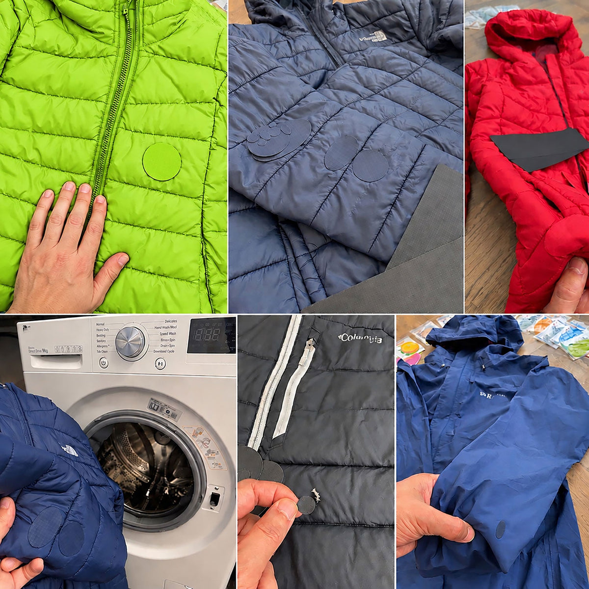 Self-Adhesive Puffer Jacket Repair Patches (30+ Colours) - aZengear