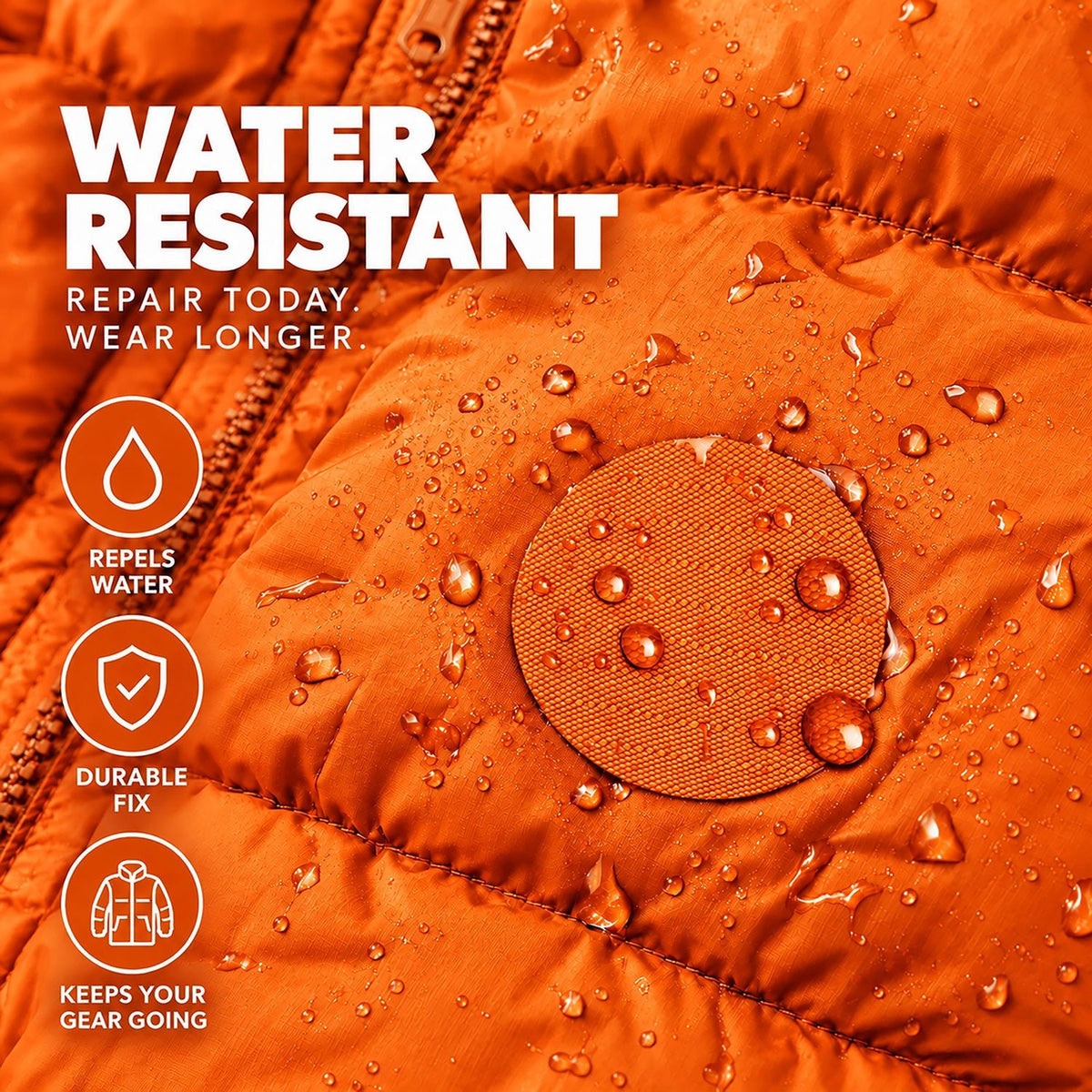 Self-Adhesive Puffer Jacket Repair Patches (30+ Colours) - aZengear
