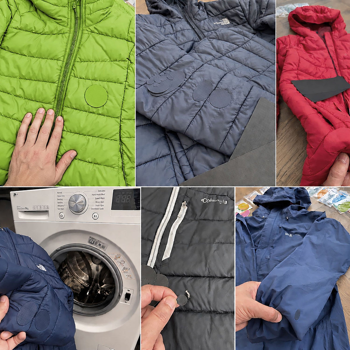 Self-Adhesive Puffer Jacket Repair Patches (30+ Colours) - aZengear