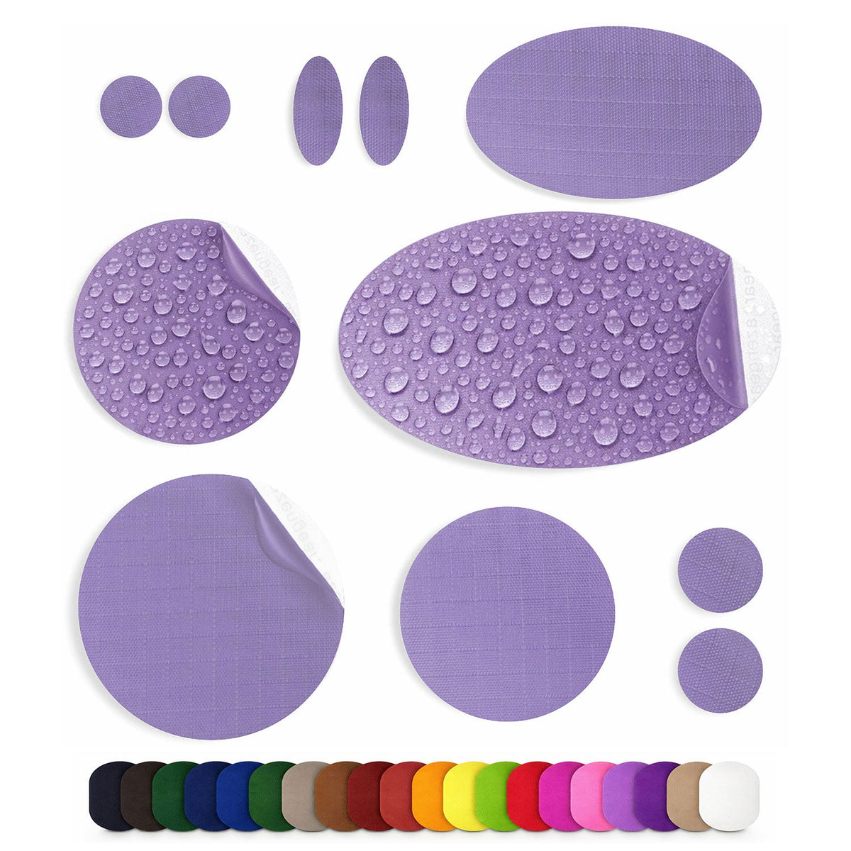 Self-Adhesive Puffer Jacket Repair Patches (30+ Colours) - aZengear