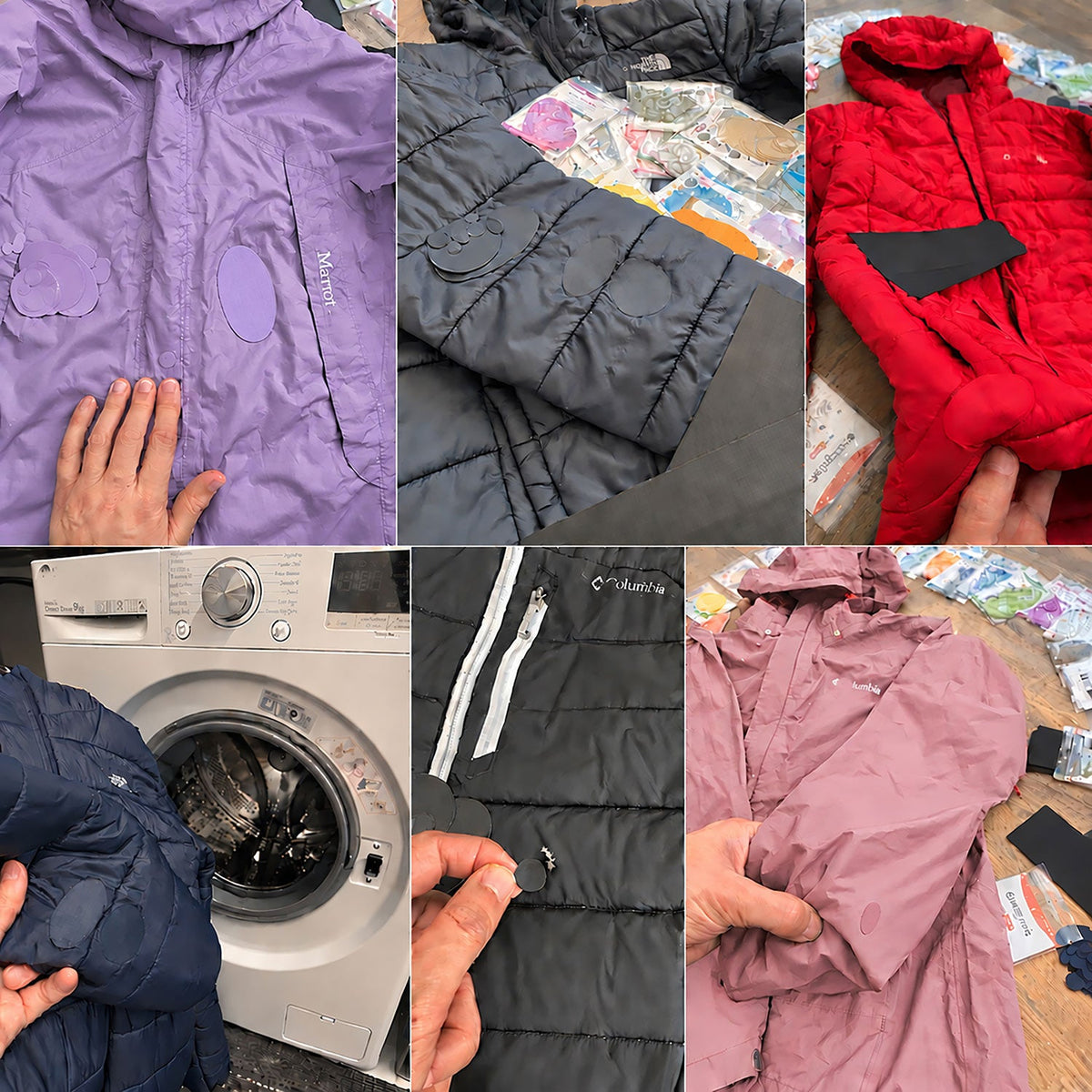 Self-Adhesive Puffer Jacket Repair Patches (30+ Colours) - aZengear