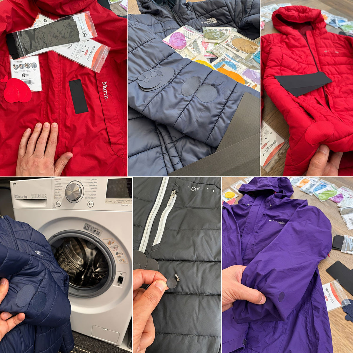 Self-Adhesive Puffer Jacket Repair Patches (30+ Colours) - aZengear