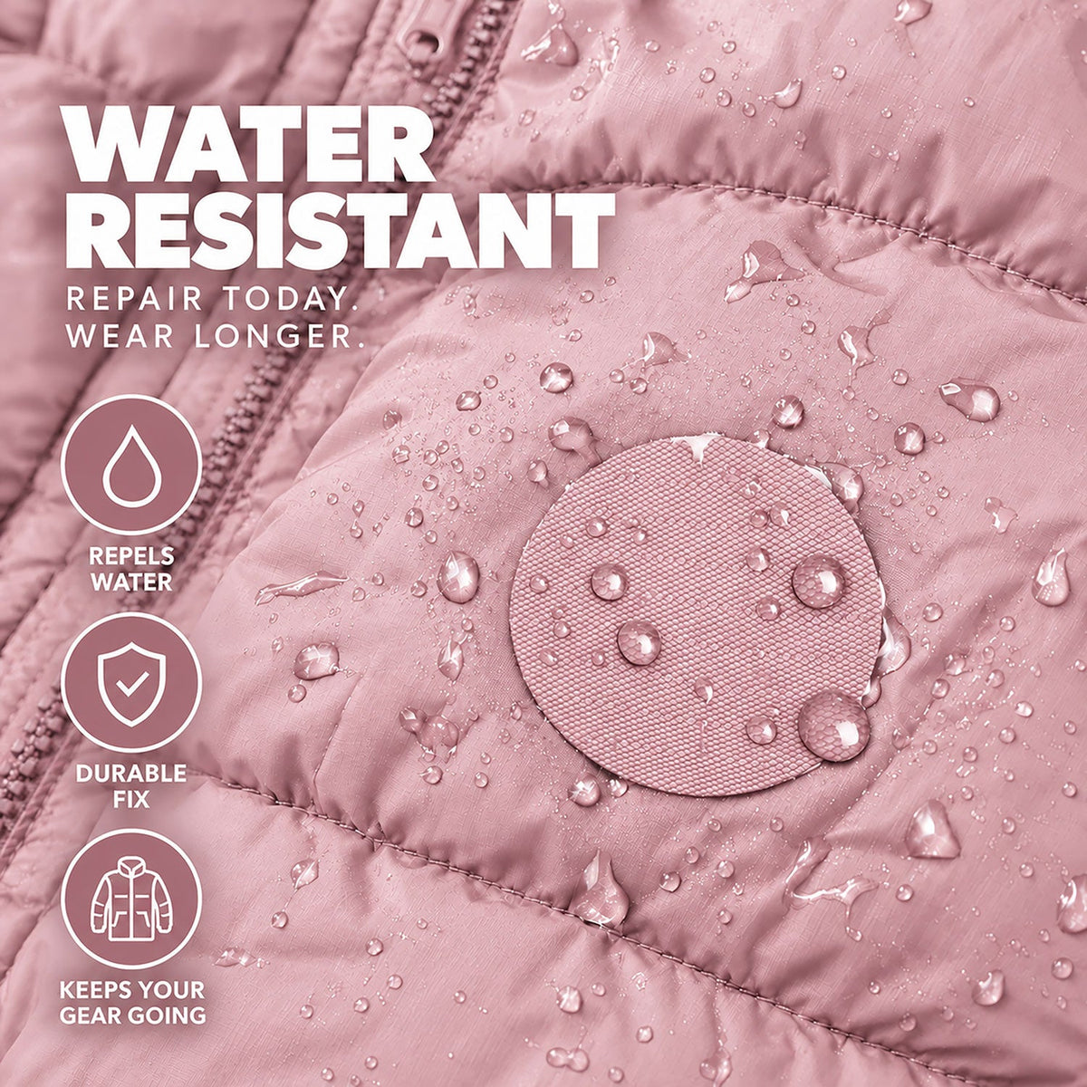 Self-Adhesive Puffer Jacket Repair Patches (30+ Colours) - aZengear