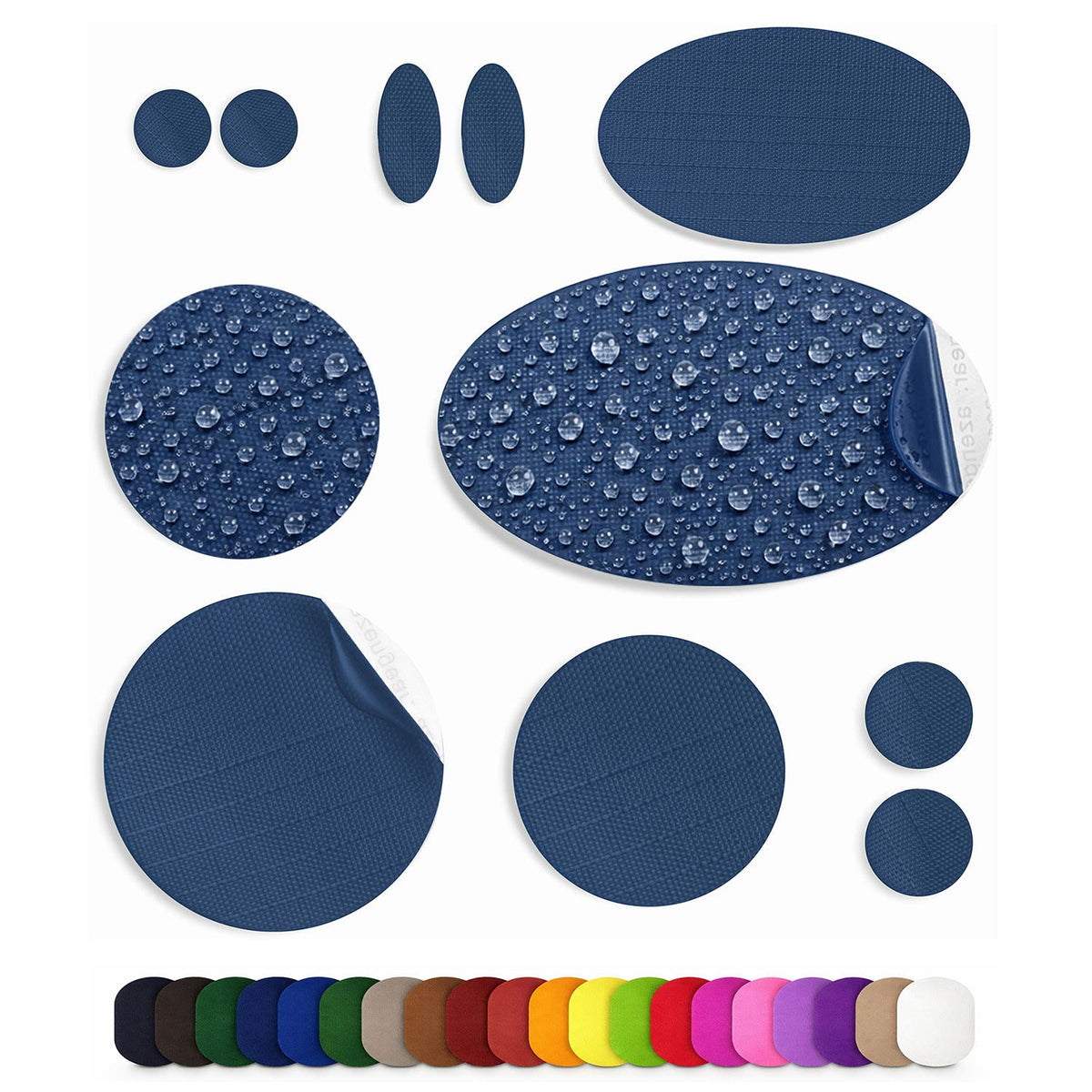 Self-Adhesive Puffer Jacket Repair Patches (30+ Colours) - aZengear
