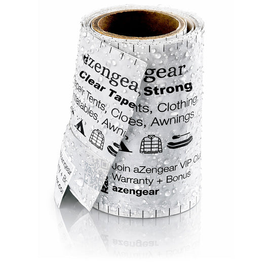 Strong Clear Tape for Tent Repair | Waterproof, Tenacious - aZengear