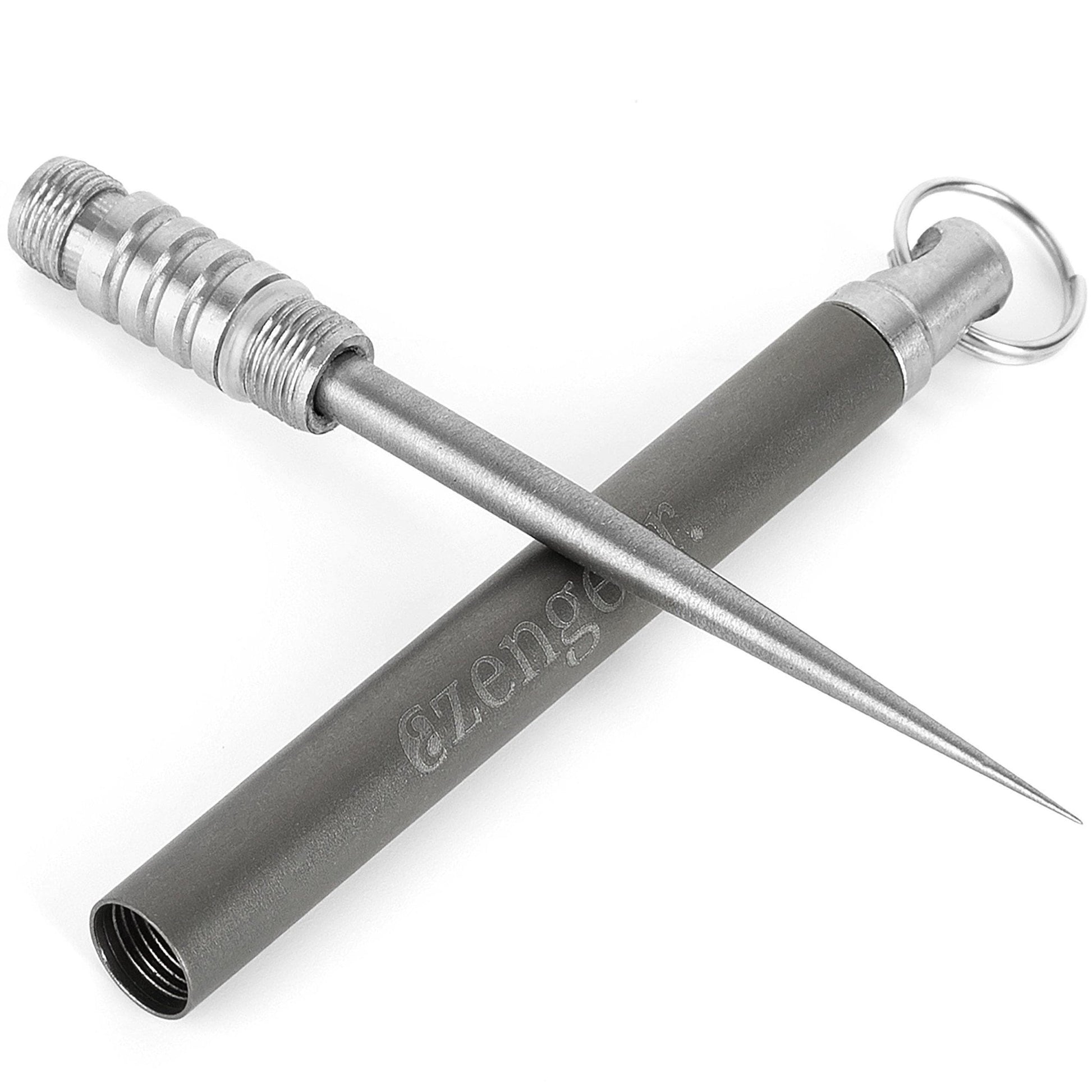 Titanium Toothpick With a Keyring - aZengear